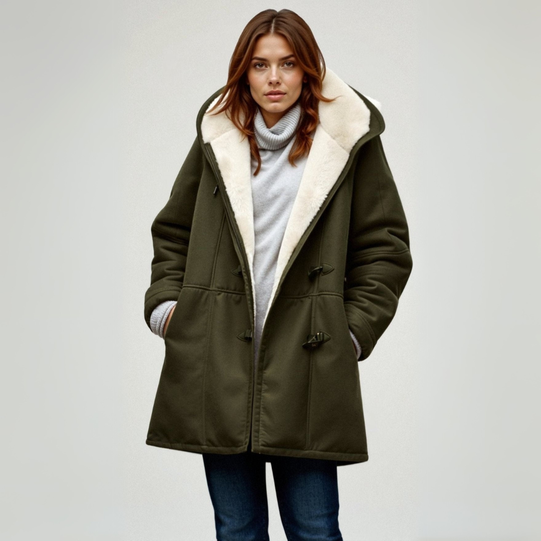 Antonia™ – Cosy fur-lined coat