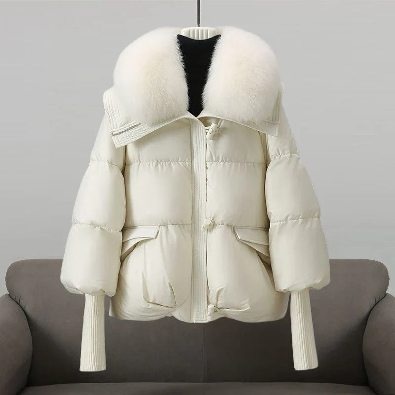 Tess™ | Jacket with fur collar