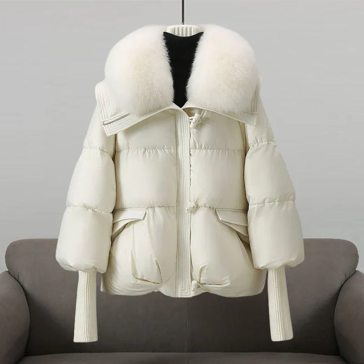 Tess™ | Jacket with fur collar