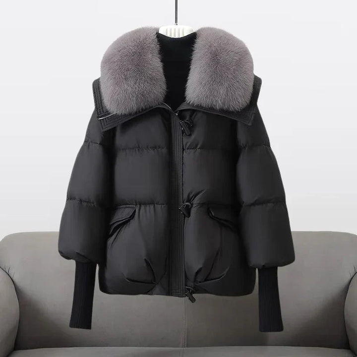 Tess™ | Jacket with fur collar