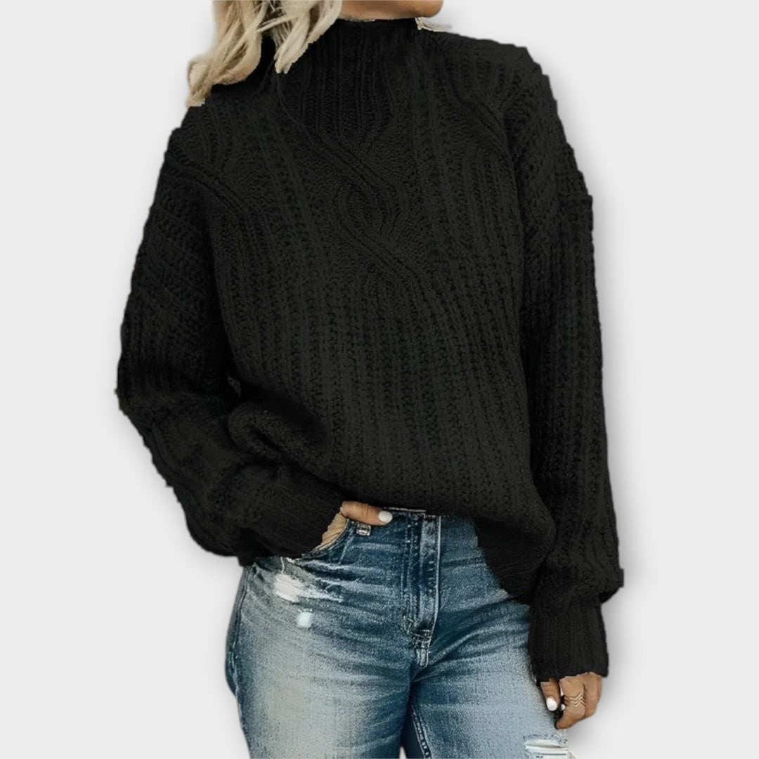 Kayleigh™ | Cozy Cable Sweater